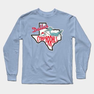 Defunct Dallas Chaparrals Basketball Long Sleeve T-Shirt